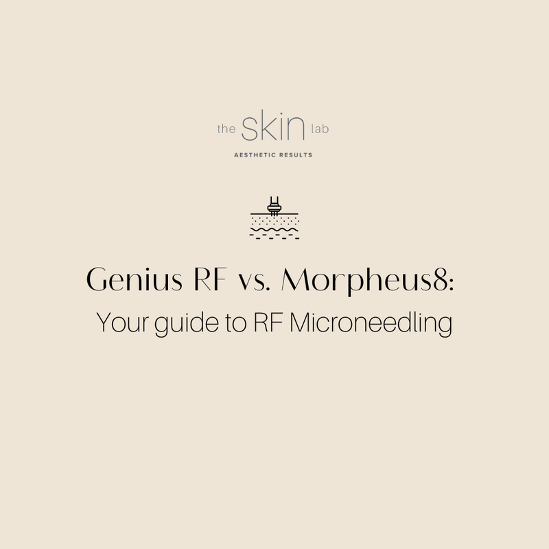 Genius RF vs. Morpheus8: your guide to RF Microneedling